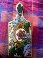 декоративна кухненска дъска-"наздраве"